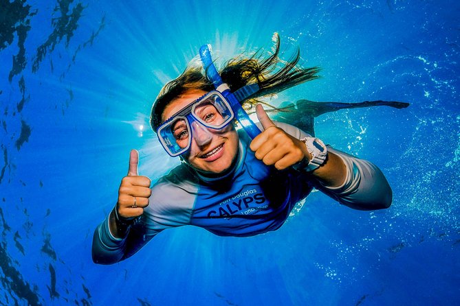 Calypso Outer Great Barrier Reef Cruise from Port Douglas - First stop: getting comfortable in the water