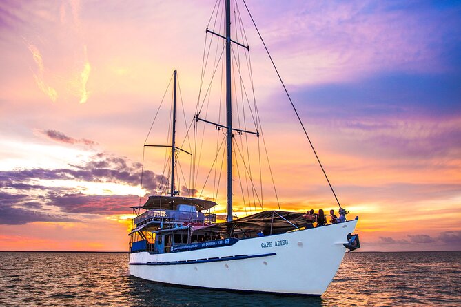 Cape Adieu Darwin Sunset Dinner Cruise - A four-course taste of the Top End