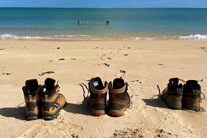 Cape Range National Park Full-Day Trekking Adventure - Down through plains, dunes, and toward the lagoon