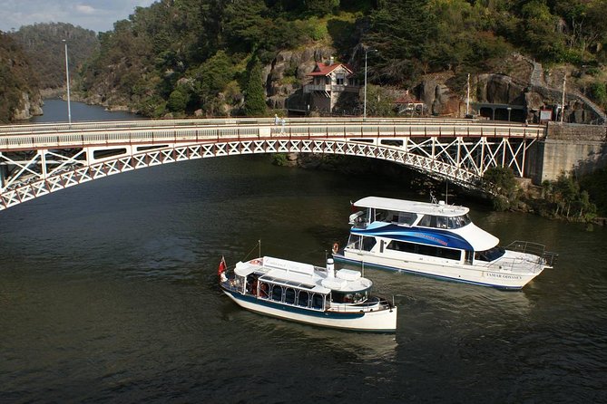 Cataract Gorge Cruise 1:30 pm - Entering the Gorge on the Lady Launceston