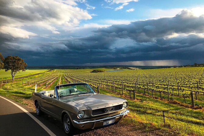 Classic Mustang Convertible Barossa Valley Half Day Private Tour For 2 - Tasting fees are included, but lunch is not