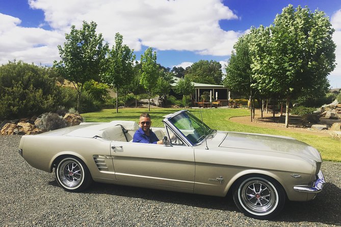 Classic Mustang Convertible Barossa Valley Half Day Private Tour For 2 - Pickup is convenient if you are staying in the valley