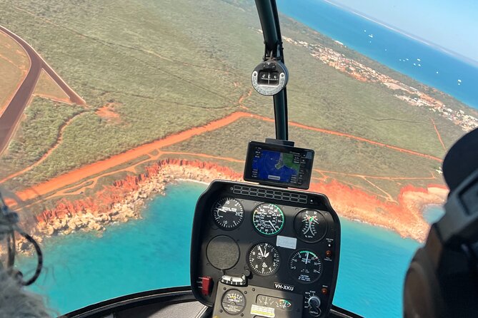Colours of Broome: Stunning 30-Minute Scenic Helicopter Flight - Gantheaume Point shows Broome’s strongest colour contrast