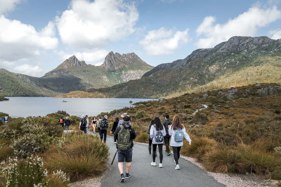 Cradle Mountain National Park by Coach from Launceston - The long road from Launceston to the high country