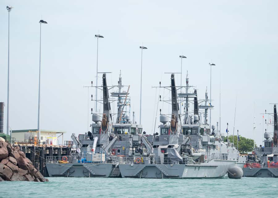 Darwin: 1-Hour Bombing of Darwin Cruise - Following the attack across Darwin Harbour