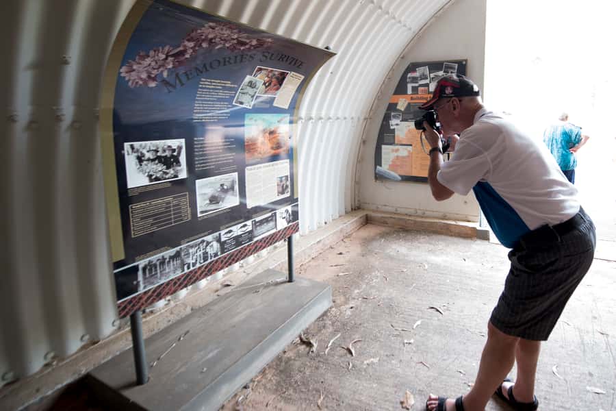 Darwin: Bombing of Darwin WW2 Tour with Harbor Cruise - Charles Darwin National Park and its ammunition stores