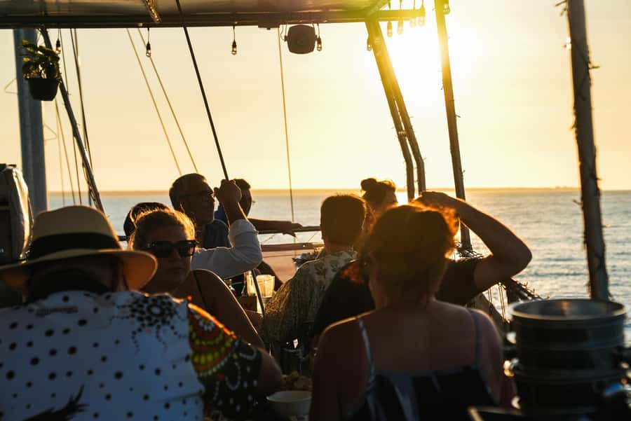Darwin: Cape Adieu Sunset Cruise with 4-Course Dinner - Setting out from Stokes Hill Wharf