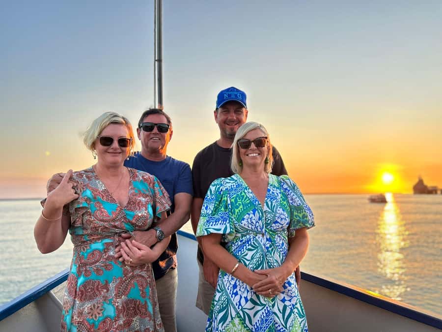 Darwin: Cape Adieu Sunset Cruise with 4-Course Dinner - Darwin Harbour at sunset