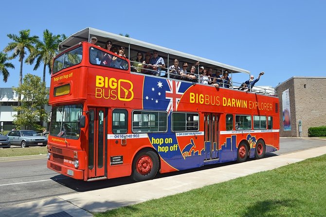 Darwin Shore Excursion: Hop-on Hop-off Bus Tour - Commentary, drivers, and the upper deck