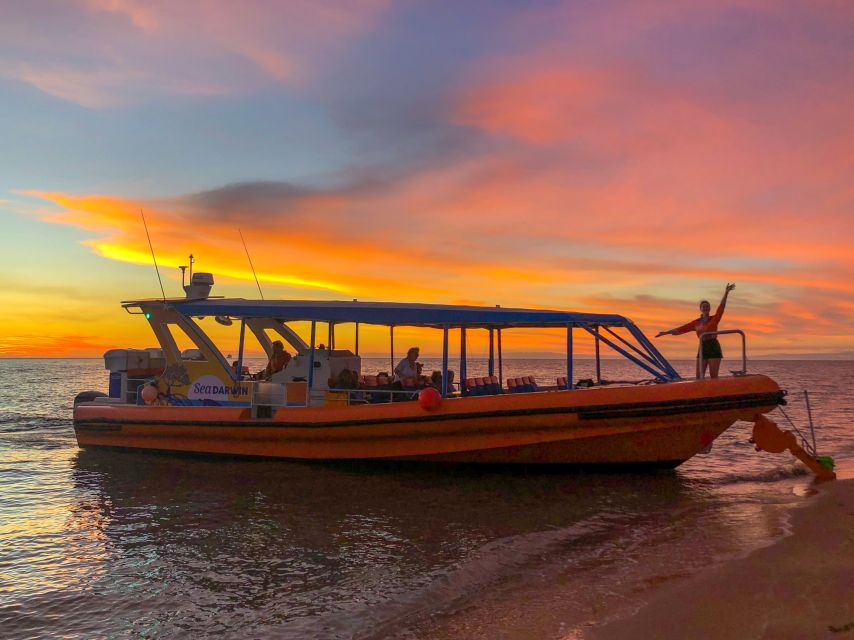 Darwin: Sunset Harbour Cruise with Fish and Chips Dinner - The sunset: beautiful, but never guaranteed