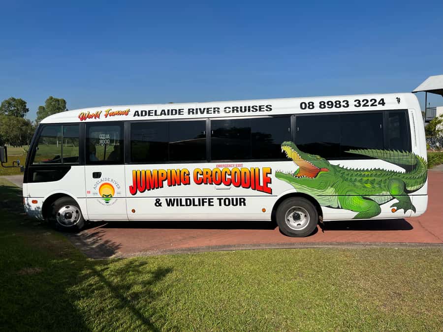 Darwin: The Croc Bus to the Famous Jumping Crocodile Cruise - Adelaide River crocodiles are the main event