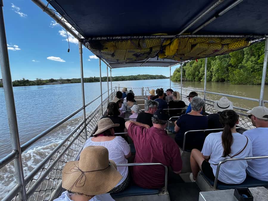 Darwin: The Croc Bus to the Famous Jumping Crocodile Cruise - Humpty Doo gives the trip its comic first stop