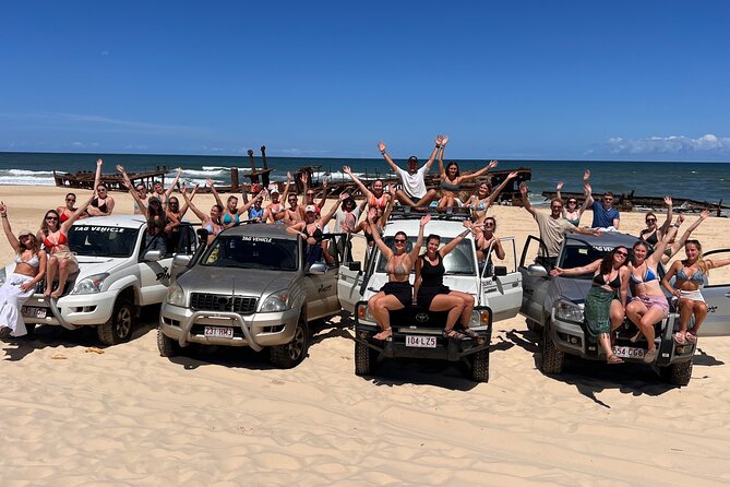 Dingos 3 Day K'Gari (Fraser Island) 4WD Tag-Along Tour - Day two: Eli Creek, the Maheno, and Champagne Pools