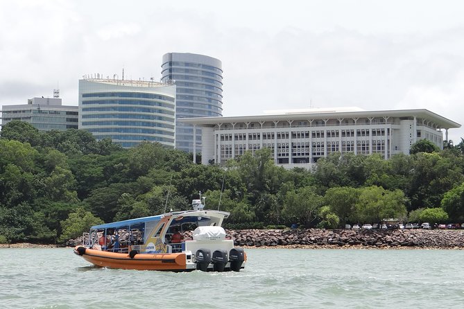 Discover Darwin Harbour 1 hour Darwin Harbour Cruise - Darwin Harbour is a history lesson with a wake
