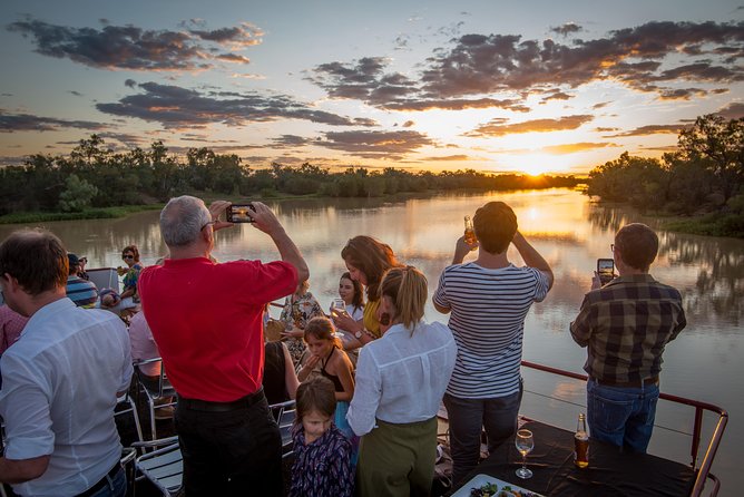 Drover's Sunset Cruise includes Smithy's Outback Dinner and Show - Sunset on the Thompson River