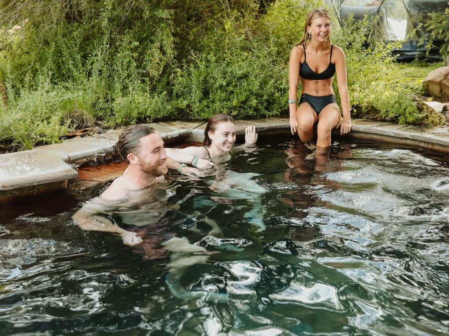 Fingal: Peninsula Hot Springs Entry with Lunch Credit - What your $77 day at Fingal includes