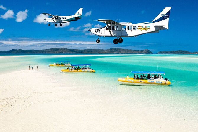 Fly Raft Package: Whitehaven Beach, Snorkel and Scenic Flight - Why this package works so well in the Whitsundays