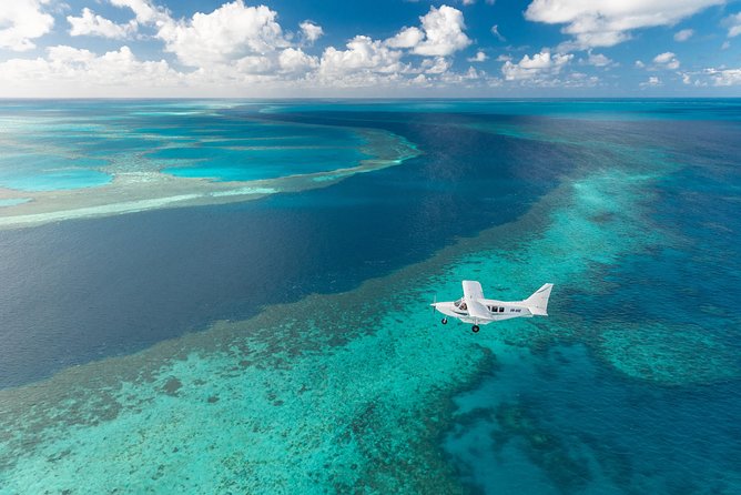 Fly Raft Package: Whitehaven Beach, Snorkel and Scenic Flight - The 60-minute flight over Heart Reef and the islands
