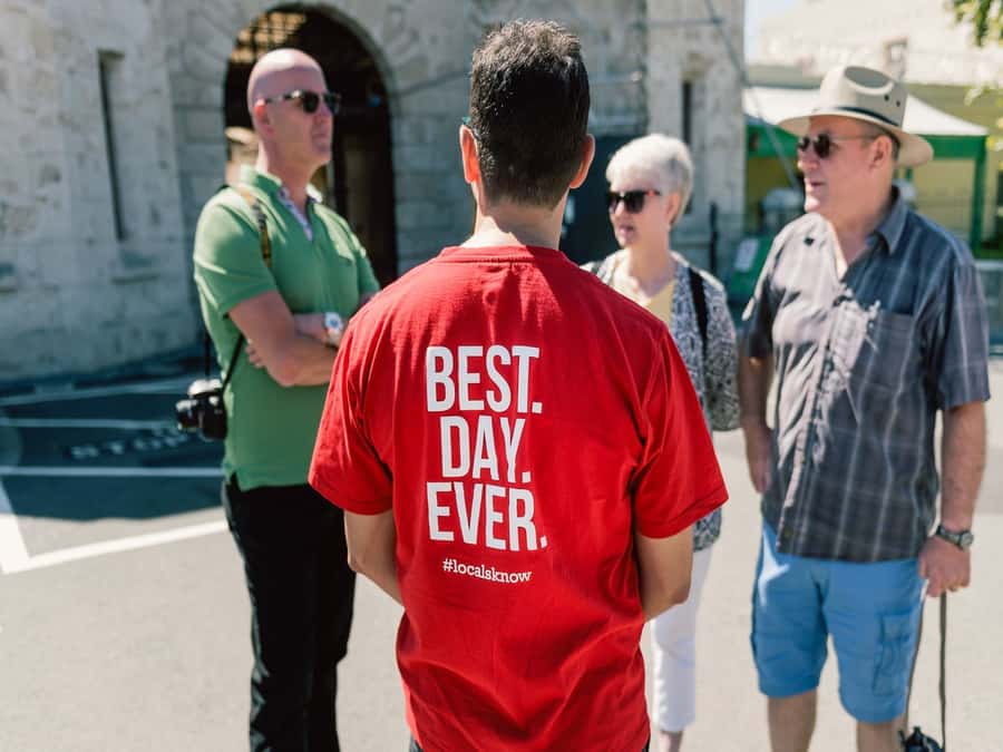 Fremantle: Convicts, Culture, and Street Art - Starting in Kings Square with Freo’s local characters