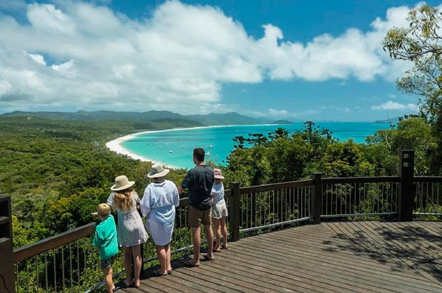 From Airlie: Whitsundays and Whitehaven Half-Day Cruise - The cruise through Solway Passage