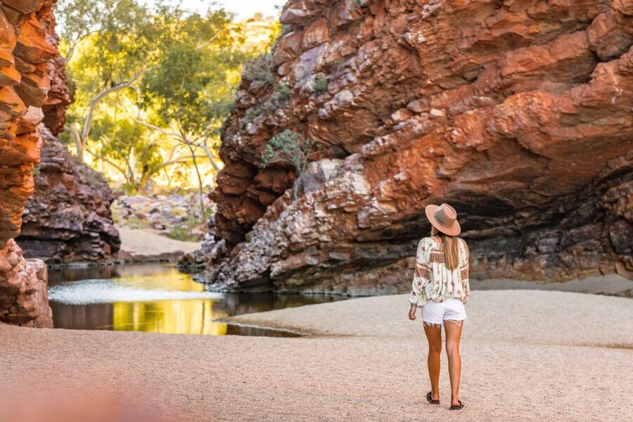 From Alice Springs/Yulara: 4-Day Red Centre 4WD Camping Tour - Day three: the Kings Canyon rim and the Mereenie Loop