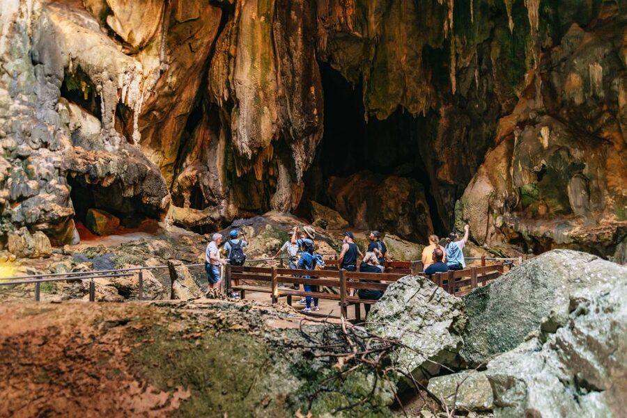From Cairns: Chillagoe Caves and Outback Full-Day Tour - Aboriginal rock art and Balancing Rock