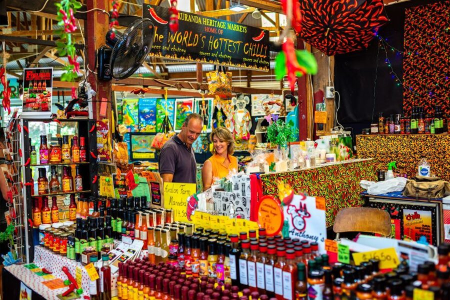 From Cairns: Kuranda Tour with Transfer - One hour among Kuranda’s shops and markets