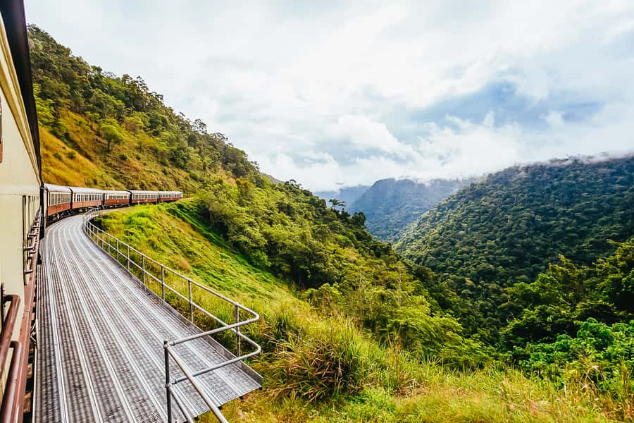 From Cairns: Self-Guided Kuranda Trip with Train and Skyrail - The Kuranda Scenic Railway: slow, old-fashioned, and scenic
