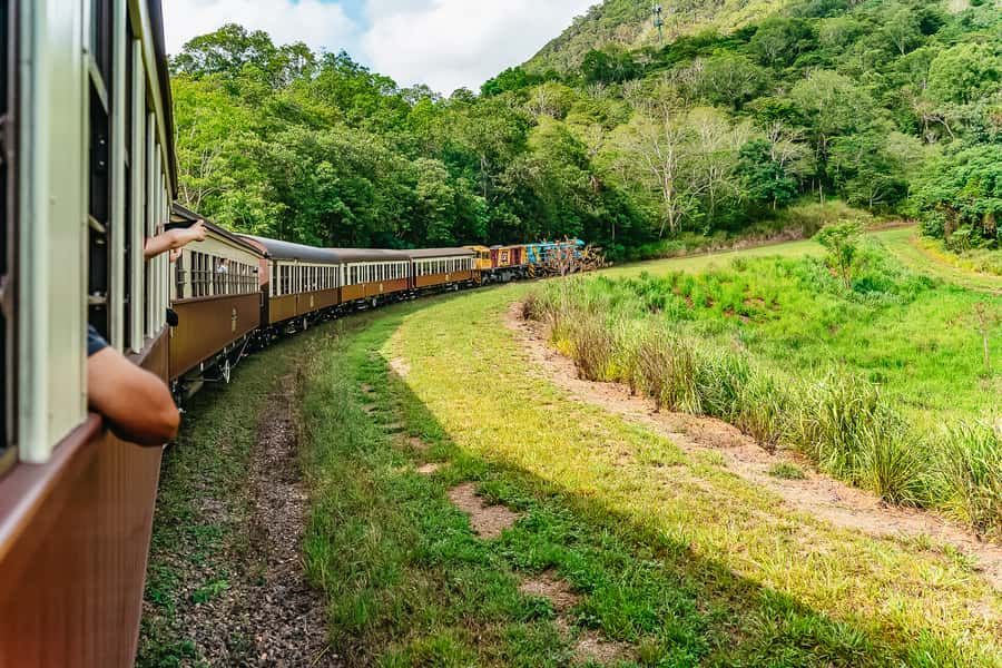 From Cairns: Self-Guided Kuranda Trip with Train and Skyrail - Kuranda village: markets, cafés, and paid attractions