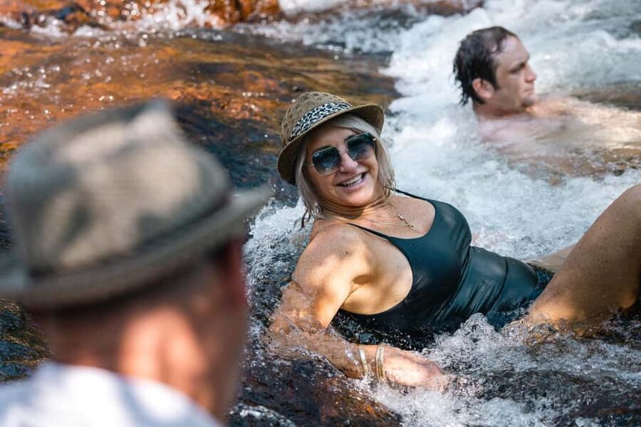 From Darwin: 1-Day Litchfield & Waterfalls Tour - Wangi Falls and the final swim