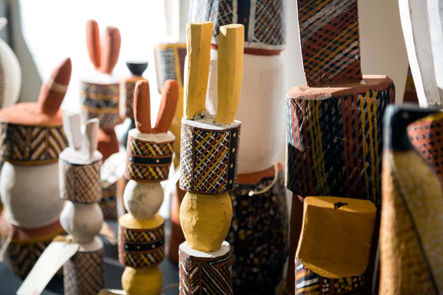 From Darwin: Tiwi Islands Aboriginal Culture Tour with Lunch - The museum and Tiwi Dreamtime stories