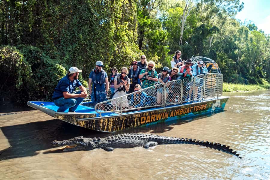 From Darwin: Top End Helicopter Ride & BBQ Cruise Day Trip - Three Top End views in one day