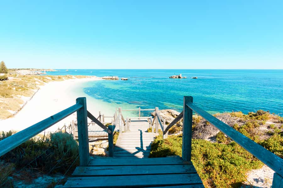 From Fremantle: Rottnest Island Ferry and Bike Day Tour - Beaches, bays, and the best stops