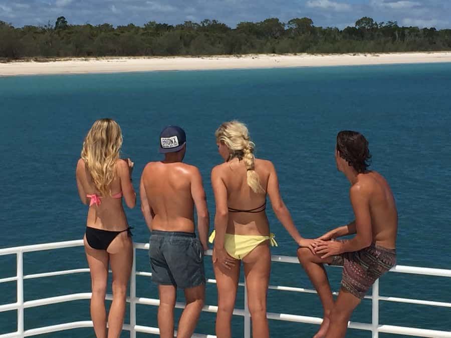 From Hervey Bay: Half-Day K'gari Fraser Island Beach Cruise - The crossing is more than transport