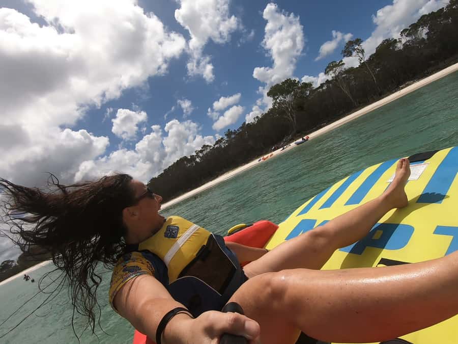 From Hervey Bay: Half-Day K'gari Fraser Island Beach Cruise - Starting at Great Sandy Straits Marina