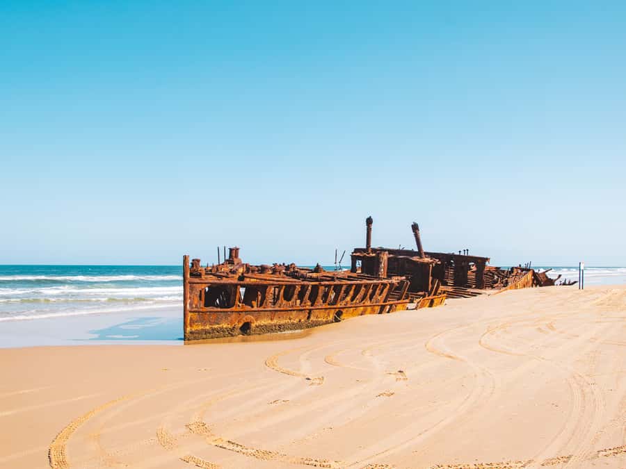 From Hervey Bay: K'gari, Fraser Island Two-Day Coach Tour - The Pinnacles and Champagne Pools add story and saltwater