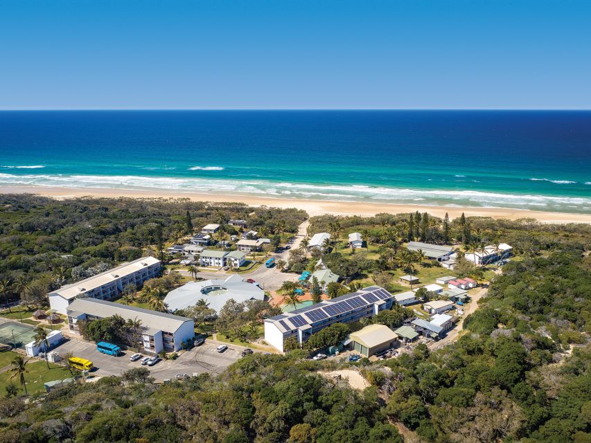 From Hervey Bay: K'gari Getaway Three-day 4WD Coach Tour - A night at Kgari Beach Resort changes the rhythm