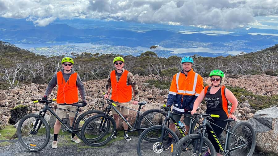 From Hobart: Mt Wellington Summit & Rainforest Bike Tour - A gentle ride through Tasmania’s rainforest