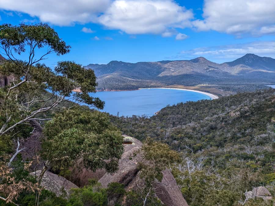 From Launceston: Full-Day Wineglass Bay Explorer Active Tour - The uphill walk to Wineglass Bay Lookout