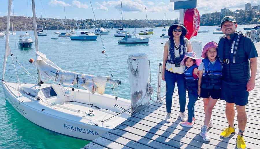 From Manly: Sydney Harbour Hands-On 2.5 Hour Yacht Cruise - The first part of the cruise: learning how the yacht works