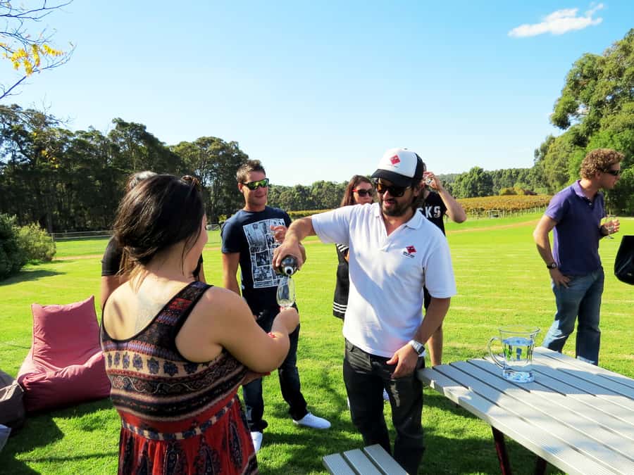 From Margaret River: Margaret River Wine Adventure - The brewery finish is relaxed, but beer costs extra