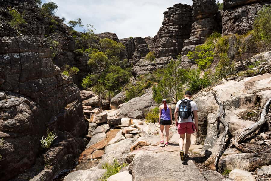 From Melbourne: Grampians National Park & Kangaroos - The road west through Ballarat, Beaufort, and Ararat