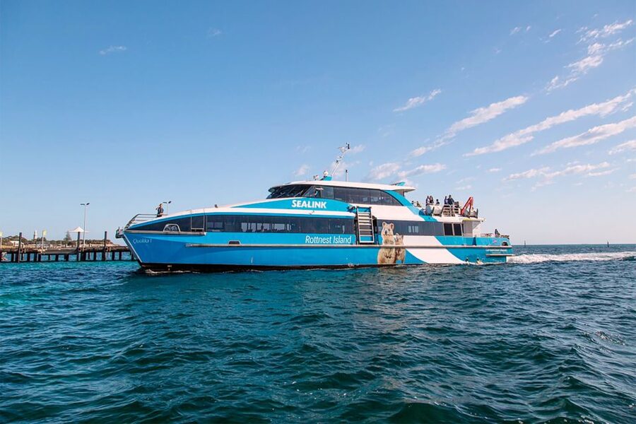 From Perth or Fremantle: Rottnest Island Ferry and Bus Tour - Wadjemup Lighthouse, coast, and island stories