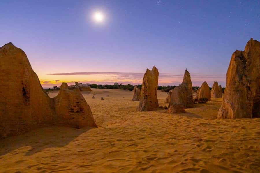 From Perth: Pinnacles Sunset and Stargazing Tour with Dinner - Stories, nature, and Aboriginal culture
