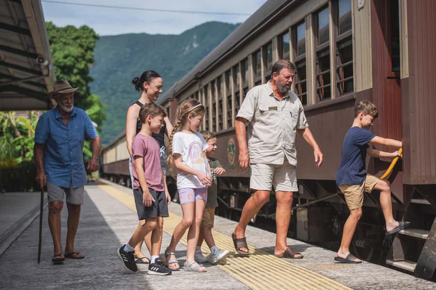 From Port Douglas: Kuranda Tour with Skyrail & Scenic Train - Palm Cove adds a relaxed finish