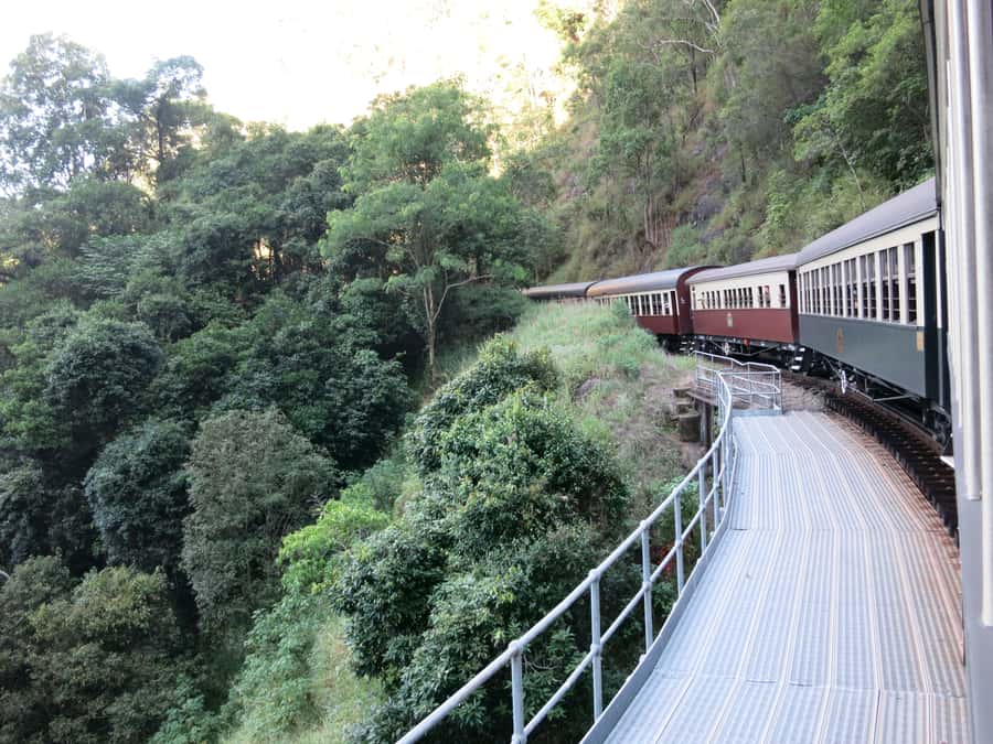 From Port Douglas: Kuranda via Scenic Rail or Skyrail Option - Skyrail above the rainforest canopy