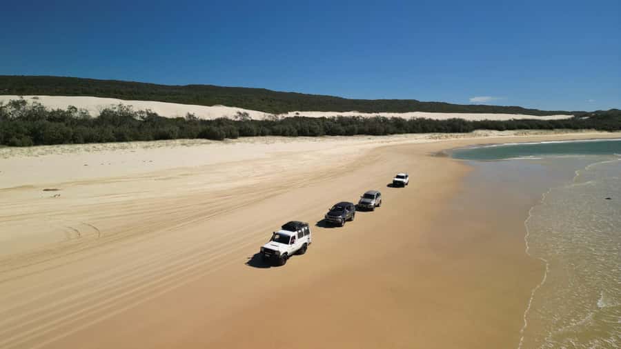 From Rainbow Beach: 2-Day K'gari (Fraser Island) 4WD Tour - What the beachside camp is really like