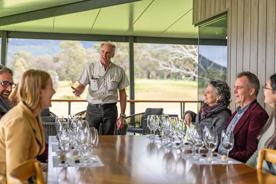 From Sydney: Award-Winning Hunter Valley Wine & Cheese Tour - Lakeside lunch gives the day a needed pause