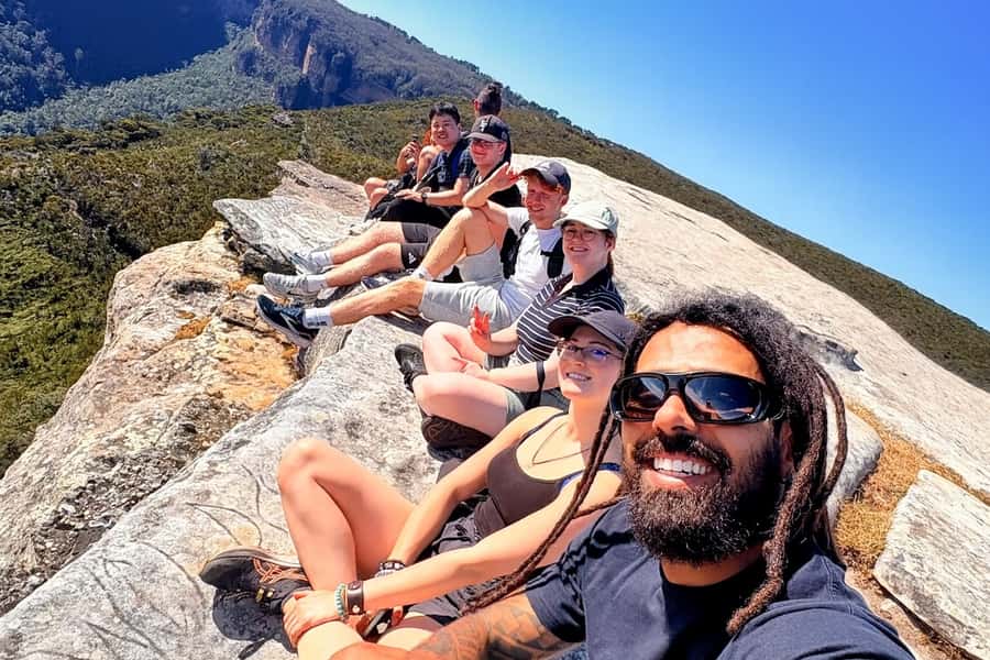 From Sydney: Blue Moutains and Featherdale Day Tour - Wentworth Falls and the walk that takes effort