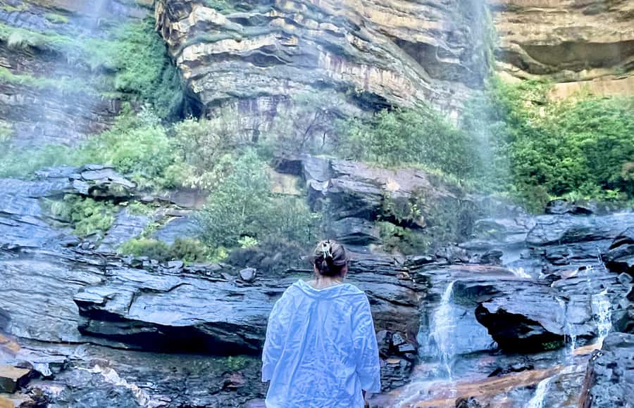 From Sydney: Blue Moutains and Featherdale Day Tour - Lincoln’s Rock for the big photo